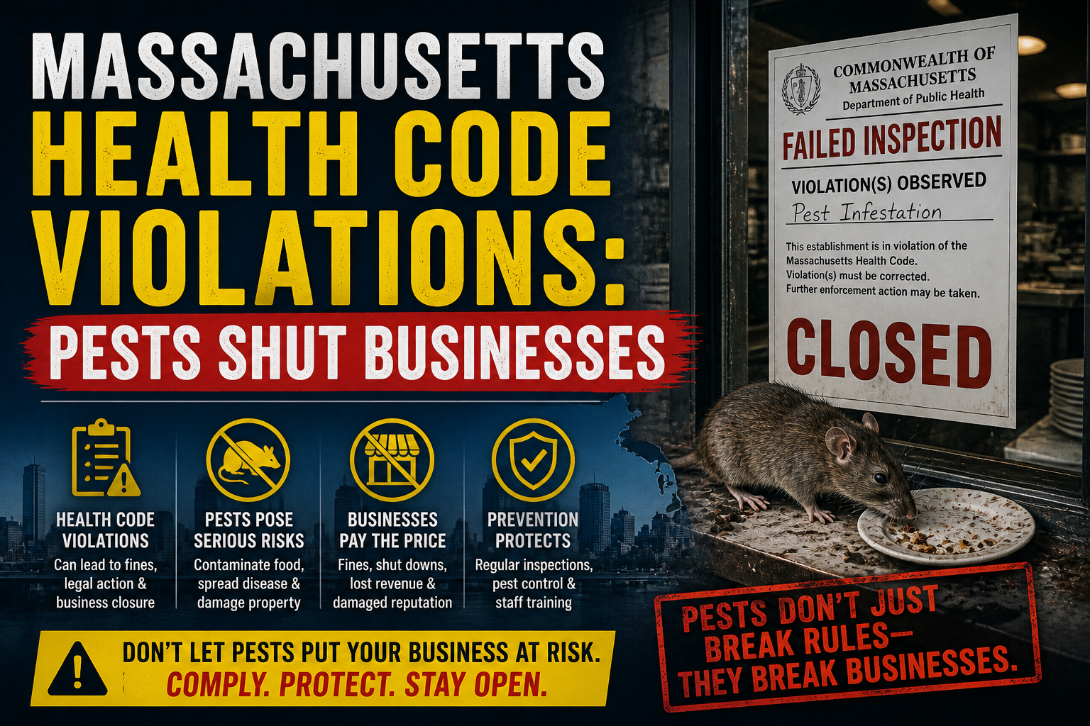 Massachusetts Health Code Violations